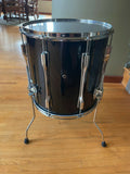 Tama Artstar Cordia 80's Black 16 x 16 Floor Tom Drum