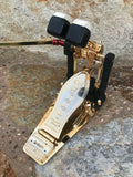 DW 9000 gold double bass pedal 9002