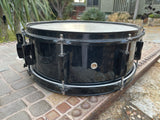 Pearl Limited Edition Vision Birch 14" x 5.5" Black Snare Drum with Black Hardwa