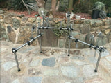 Hart Dynamics Aluminum Electronic Three Sided Drum Rack + BOOM ARMS