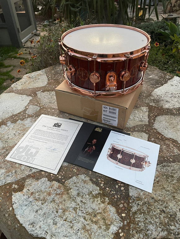 DW Collectors Series Neil Peart Rush RARE 