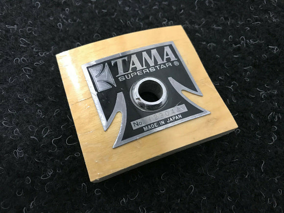 Tama Superstar Drum Tom Badge Cut out