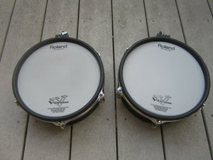 2 - Pack Roland PD-105 Dual trigger BLK Mesh V Drum PD105 TWO