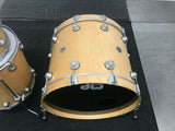 DW COLLECTORS VLT VLX MAPLE 3pc NATURAL FINISH DRUM SET KIT w / 23 x 18 BASS!!!