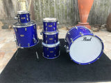 Pearl Reference Rhythm Blue 6pc Drum Set kit