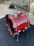 Tama Superstar Cherry 1980's 22 x16 Bass Drum