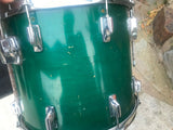 VINTAGE TAMA SUPERSTAR AQUA MARING 16x14 Floor Tom Drum