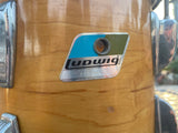 Ludwig B/O Badge 8" Tom Drum Natural Finish