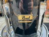 Pearl BLX 3pc Drum Set Kit Birch- Black FInish