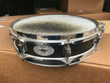 Pearl S1330B Steel Piccolo Snare Drum, Black, 3" x 13"