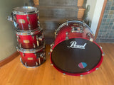 Pearl Session Custom ALL MAPLE Series 4pc Drum Set kit