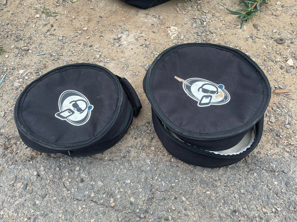 Protection Racket 12x7 and 10x5 Premium Drum Cases PAIR