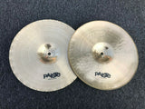 Paiste Signature 14" Sound Edge hihat hi hats  Drum Cymbals