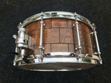 Outlaw Hickory Segmented 14x7" Snare Drum !!! Wow!!