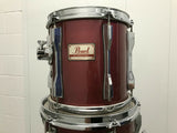 Pearl MLX Maple BORDEAUX RED LACQ 5pc Drum Set kit 10x10,12x10,14x12,16x16,22x16