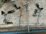 DW Drum Cymbal Hardware Boom Arm tops and attachments lot