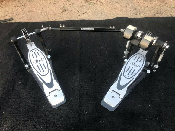 Used Pearl P902 Double Bass Drum Pedal