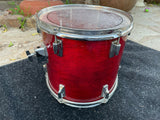 Tama Superstar Cherry 1980's 13 x 12 Tom Drum