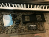 Yamaha P-71B 88-Key Digital Piano w/ Sustain Pedal,Power Supply w/case + stand