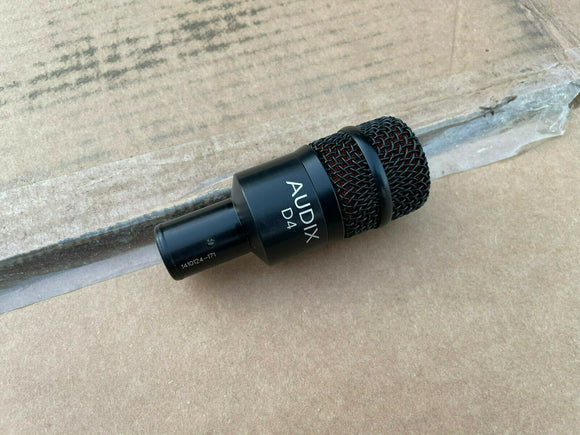 Audix D4 Dynamic Drum and Instrument Microphone