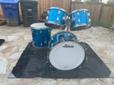 Vintage North Drums 6pc Drum Set kit - White Finish