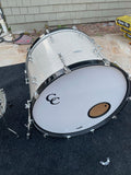 C&C Custom Drums 3pc Drum Set kit Keller Shells C & C Drums 24x18, 13x9, 16x14
