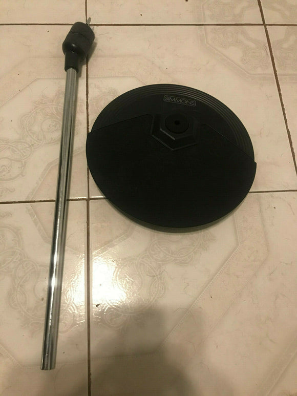 Simmons S500CYM10s Electronic Drum Crash Cymbal w/ arm