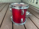 Tama Superstar Cherry 8x9 Cherry Tom Drum 80's