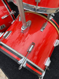 Rogers 70's Big R 6Pc DBL BASS Drum Kit Mojave Red 20x14(x2) 12x8,13x9,16x16(x2)