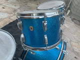 Vintage North Drums 6pc Drum Set kit - White Finish