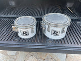 Rogers Big R Concert tom Pair 8 + 10" With Stand