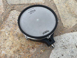 Roland PD-100 WHITE 10" Mesh Head V Drum PD100 BLUE