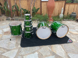 Pearl MCX Masters 7pc Double Bass Drum Kit Shamrock Green