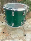 VINTAGE TAMA SUPERSTAR AQUA MARING 16x14 Floor Tom Drum