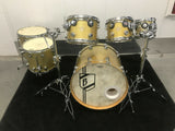 DW Collectors 6pc Drum Set kit . Gold badge!! Gold Sparkle Finish