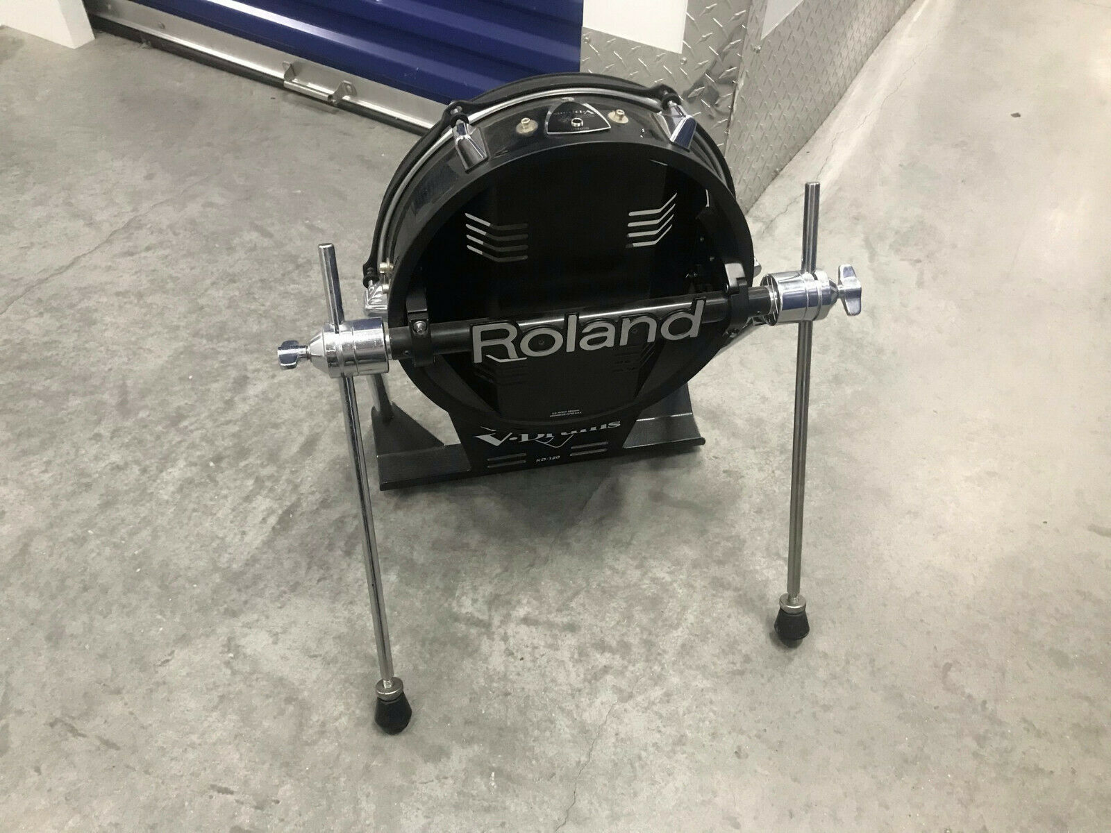 Roland KD-120 Kick Bass Drum Trigger Kd120 BLACK - VG – Blakes Drum Shop
