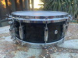 Pearl Masters Maple Snare - Black Lacquer - 14" x 5.5"