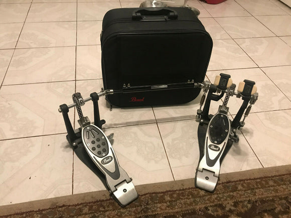 Pearl Eliminator CHAIN DRIVE Double Bass Drum Pedal w/ CASE