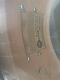 DW Solid Shell 14 x 6.5 Maple Snare Drum - Excellent -Champagne sparkle