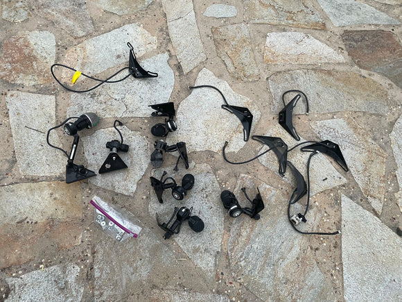 Randall may internal 7pc mic System package for drums - Kick Snare + 5x Toms