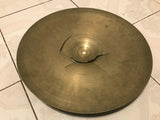 Vintage Zildjian 16" Crash Drum Cymbal - SMASHED  - CRACKED