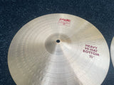 Paiste 2002 15" hi hat heavy hihat Cymbals Pair