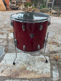 Tama Superstar Cherry 18x16" Floor Tom Drum 80's