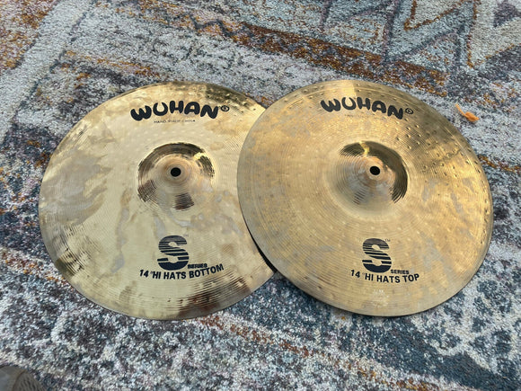 PEARL CX-300 Hi hat cymbals 14” pair drum kit