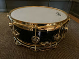 DW Collector's Series R30 "Starman" Neil Peart Rush 6x14 Edge Snare drum !!!
