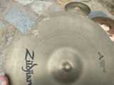 5 Broken / Cracked Cymbals Zildjian Paiste