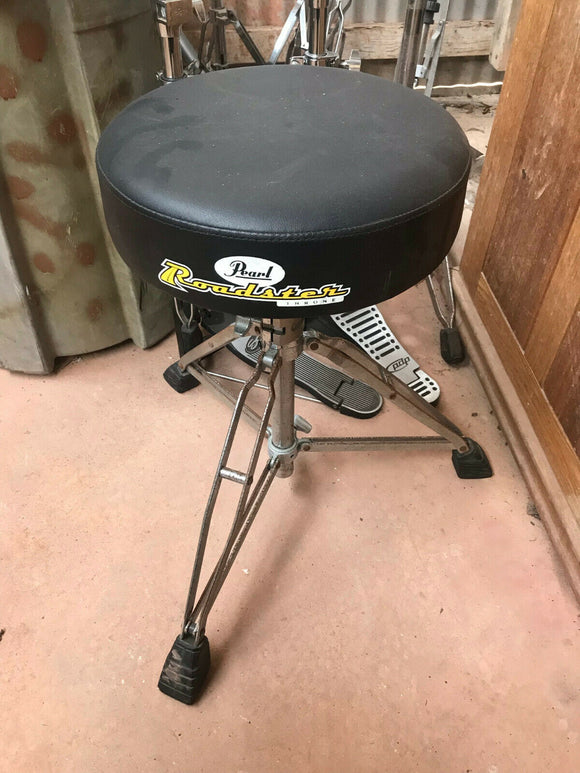 Pearl Roadster Drum Throne - Has rust