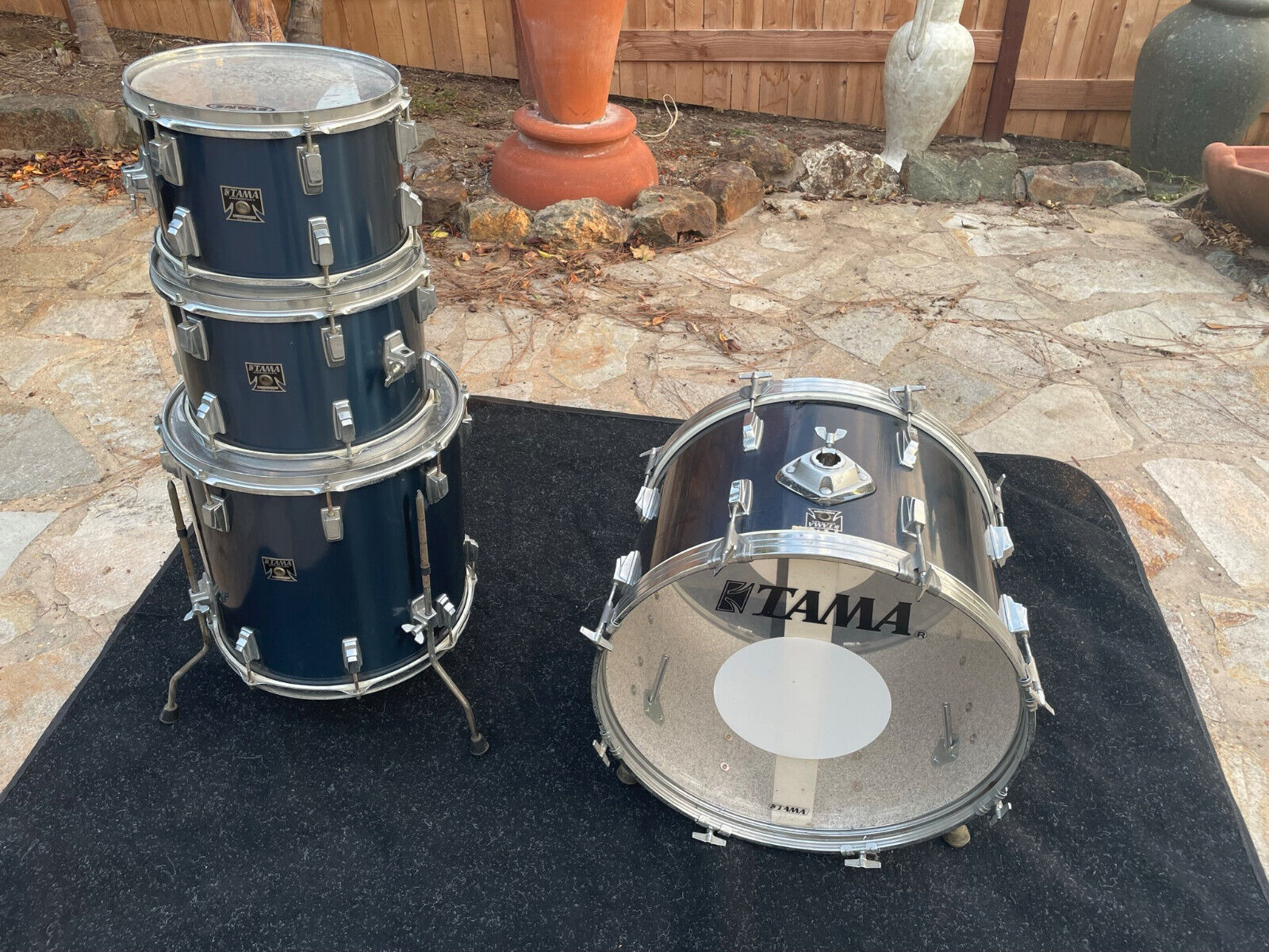Vintage Tama 80's Swingstar 4pc Drum Set kit !! – Blakes Drum Shop
