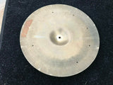 Vintage Zildjian 18" Drum Crash Cymbal with Rivet holes 1430 grams