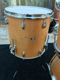 Slingerland Natural Maple 70's 12x8,13x9,14x10,16x16,22x14 3 ply Drum Set Kit